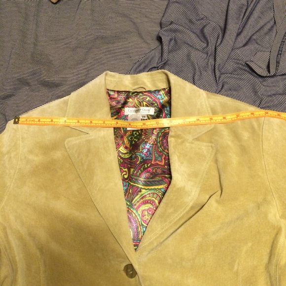 Suede Coldwater Creek Jacket - Picture 6 of 8